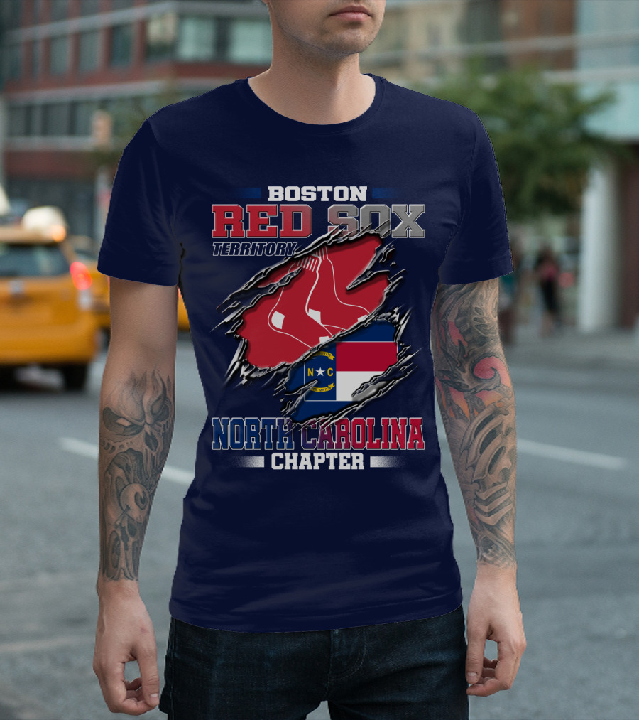 BOSTON RED SOX TERRITORY NORTH CAROLINA CHAPTER T-Shirt