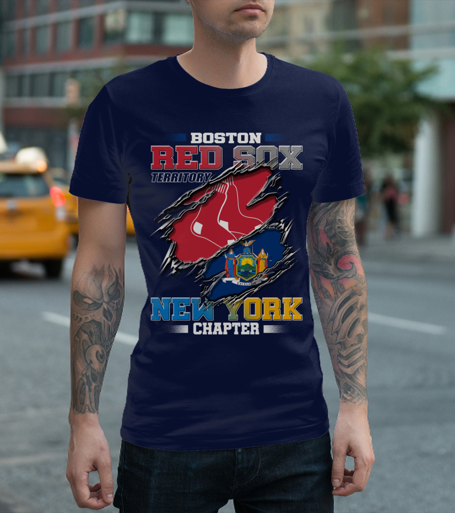 Boston Red Sox Territory New York Chapter T-Shirt
