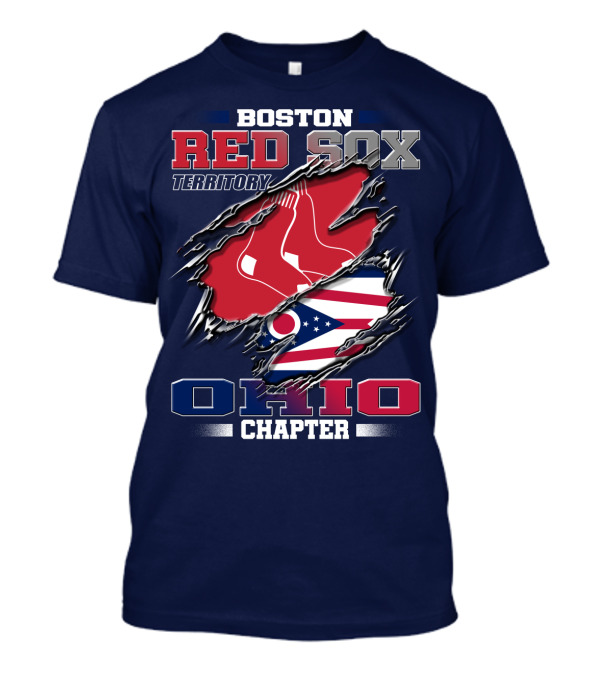 Boston Red Sox Territory Ohio Chapter T-Shirt