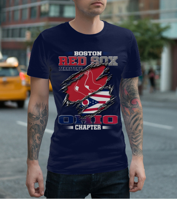 Boston Red Sox Territory Ohio Chapter T-Shirt