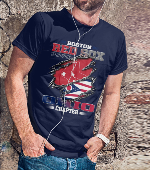 Boston Red Sox Territory Ohio Chapter T-Shirt