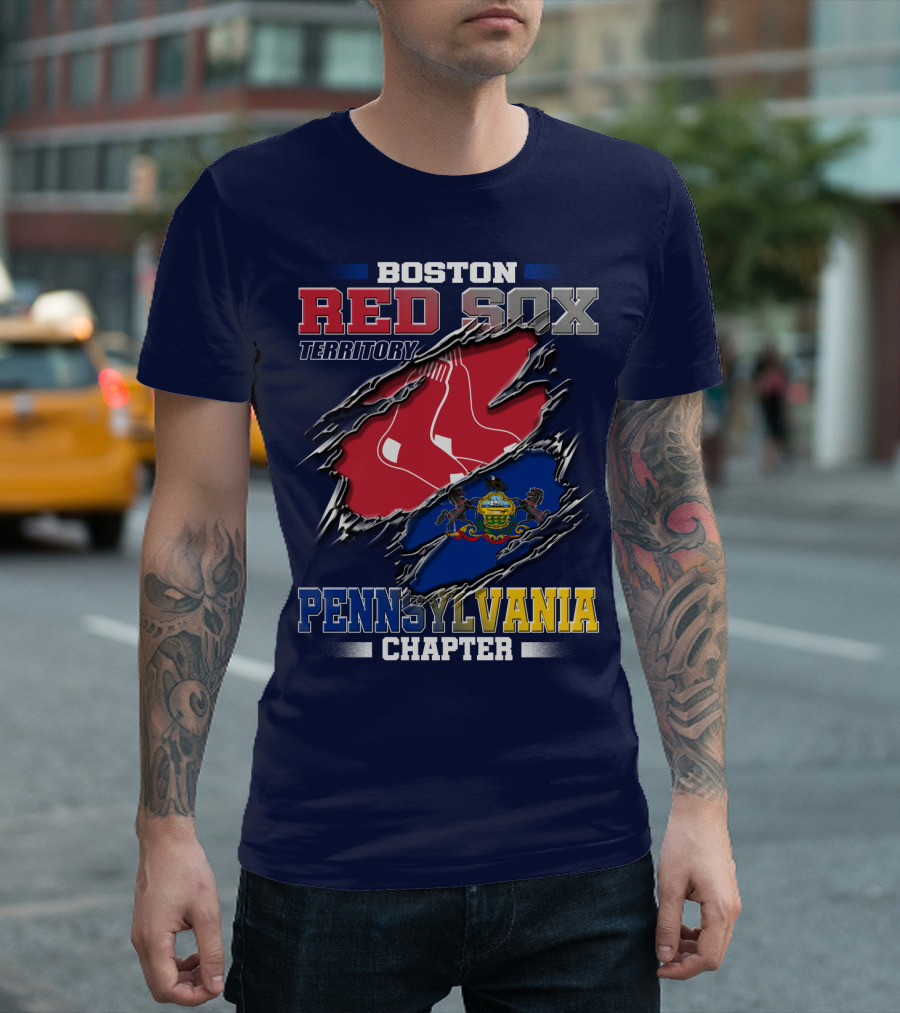 Boston Red Sox Territory Pennsylvania Chapter T-Shirt