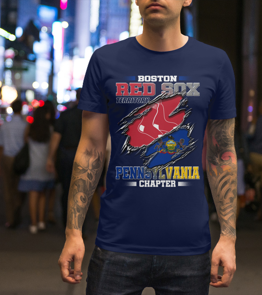Boston Red Sox Territory Pennsylvania Chapter T-Shirt