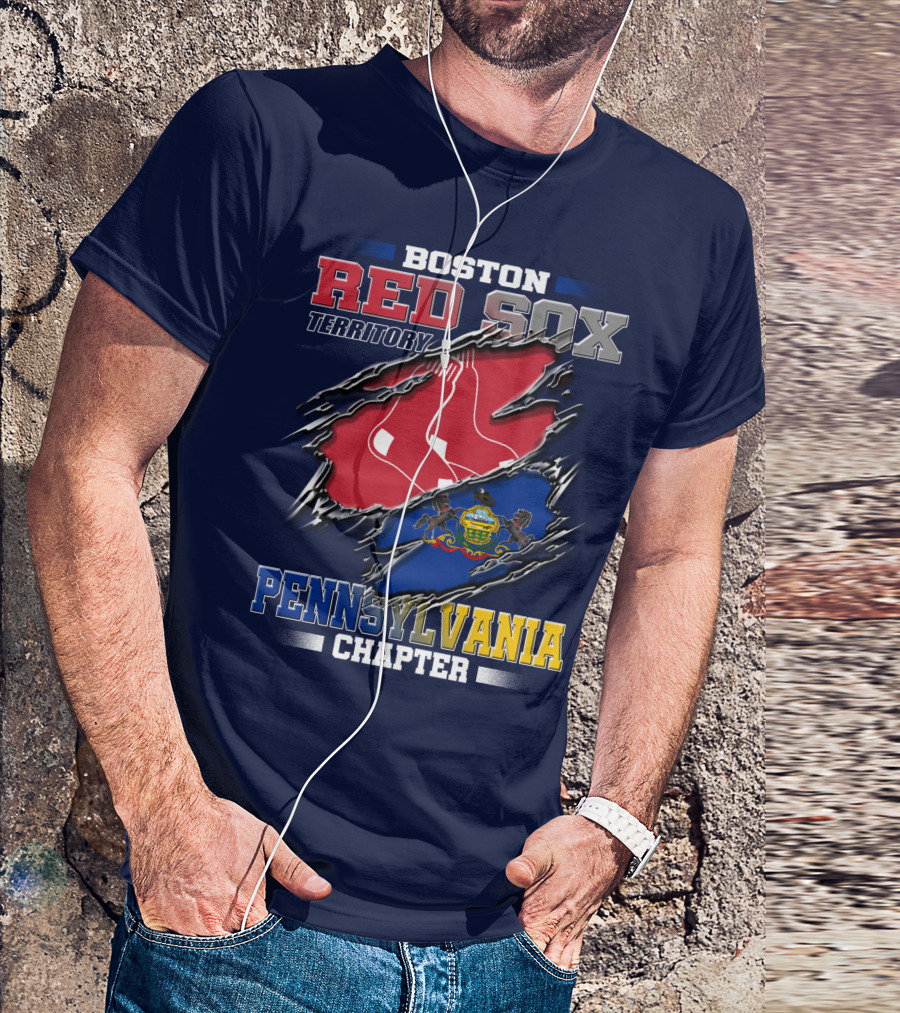 Boston Red Sox Territory Pennsylvania Chapter T-Shirt
