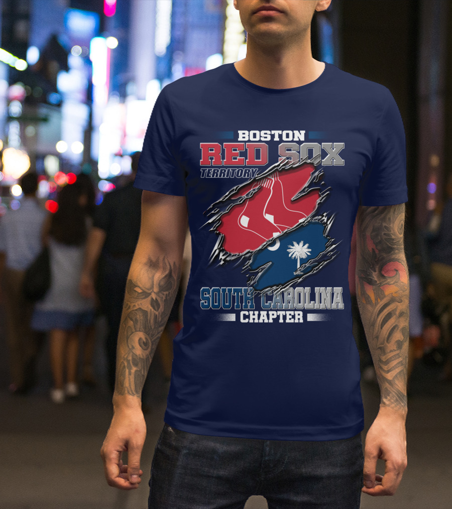 Boston Red Sox Territory South Carolina Chapter T-Shirt