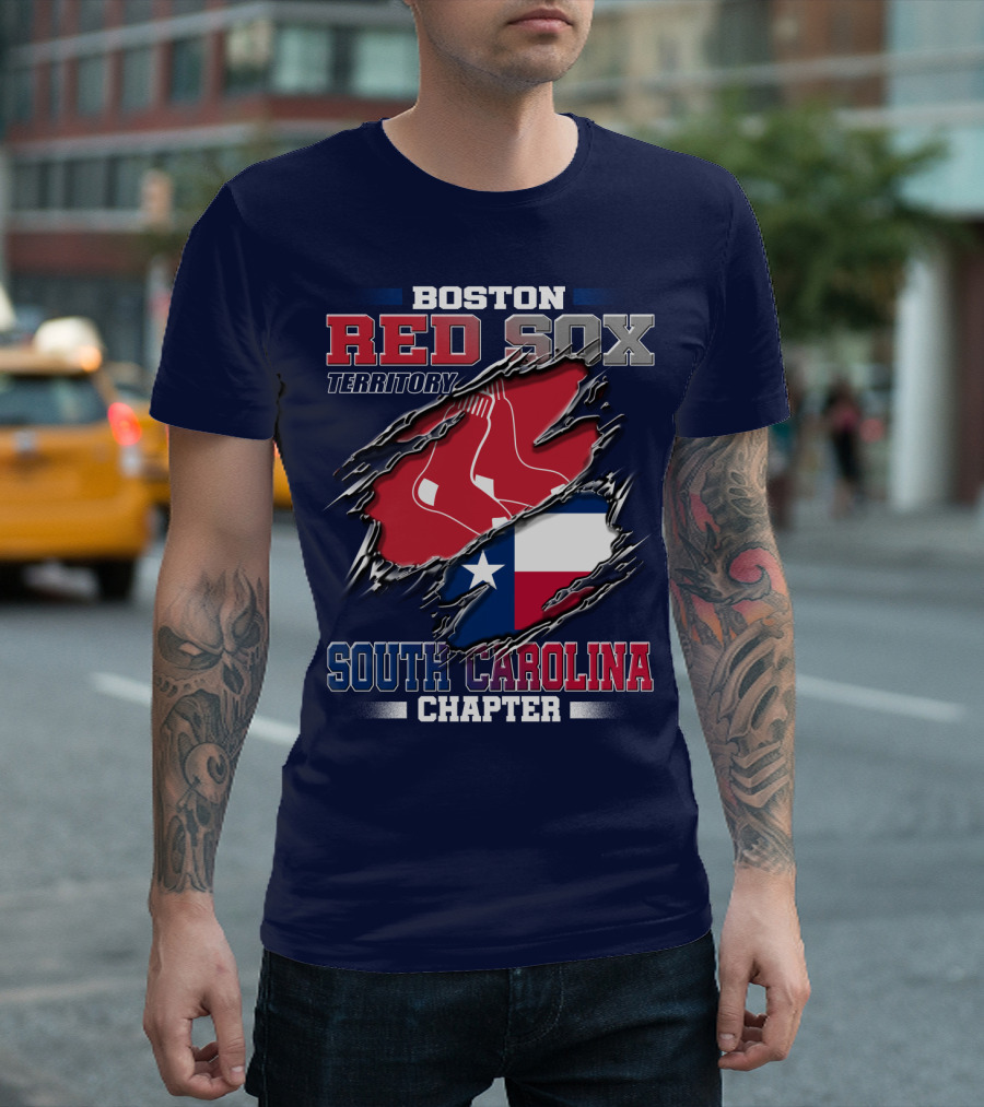 Boston Red Sox Territory South Carolina Chapter T-Shirt