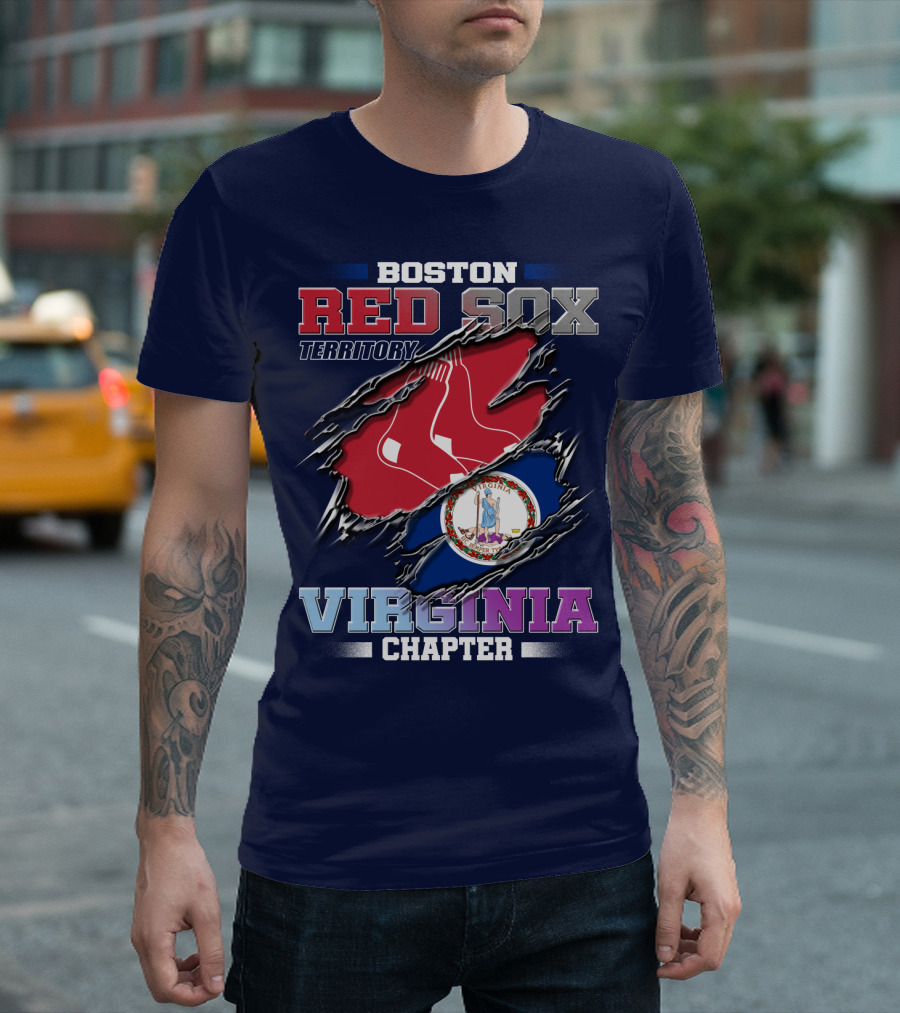 Boston Red Sox Territory Virginia Chapter T-Shirt