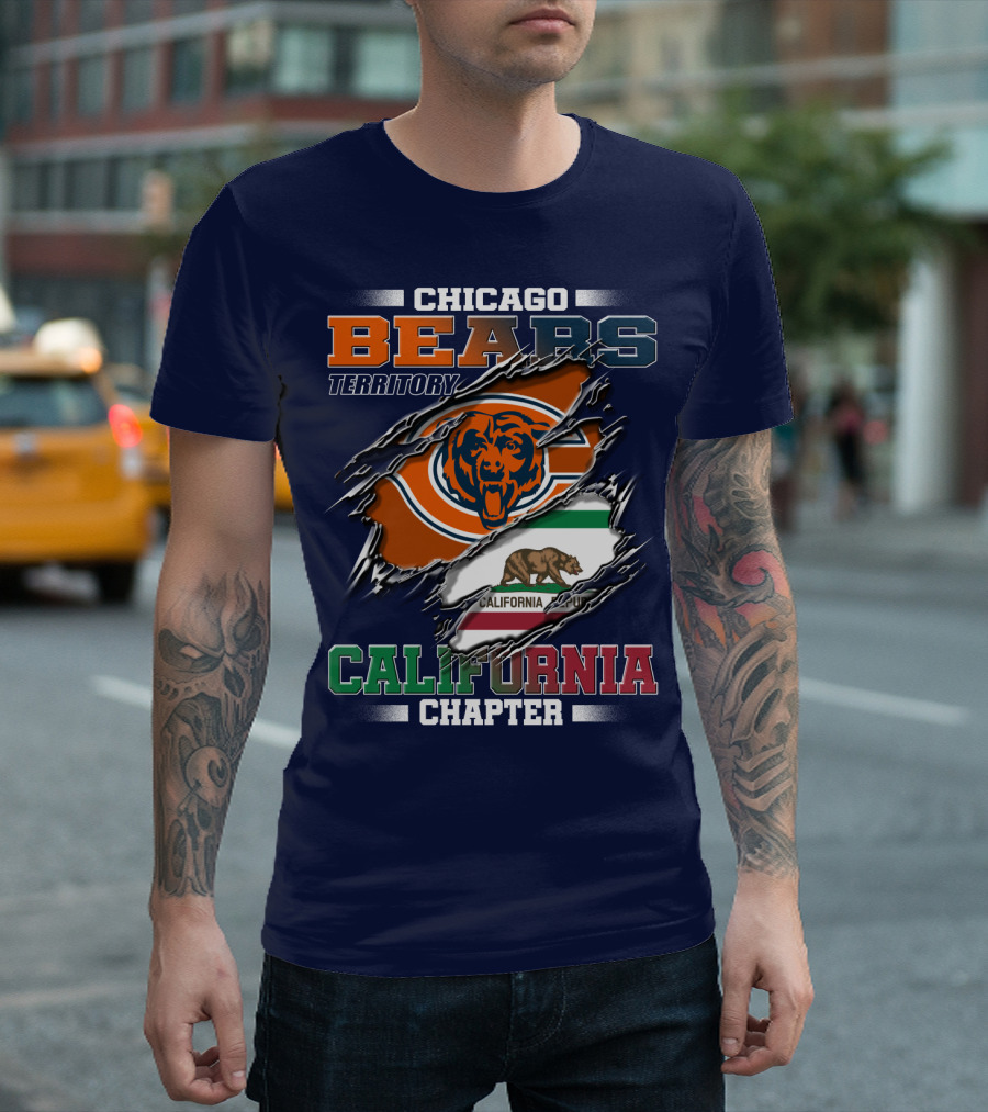 Chicago Bears Territory California Chapter T-Shirt