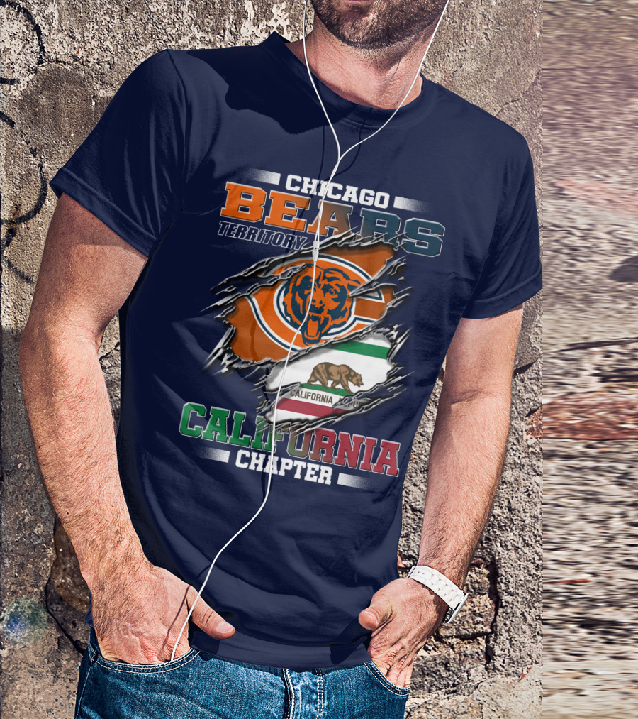 Chicago Bears Territory California Chapter T-Shirt