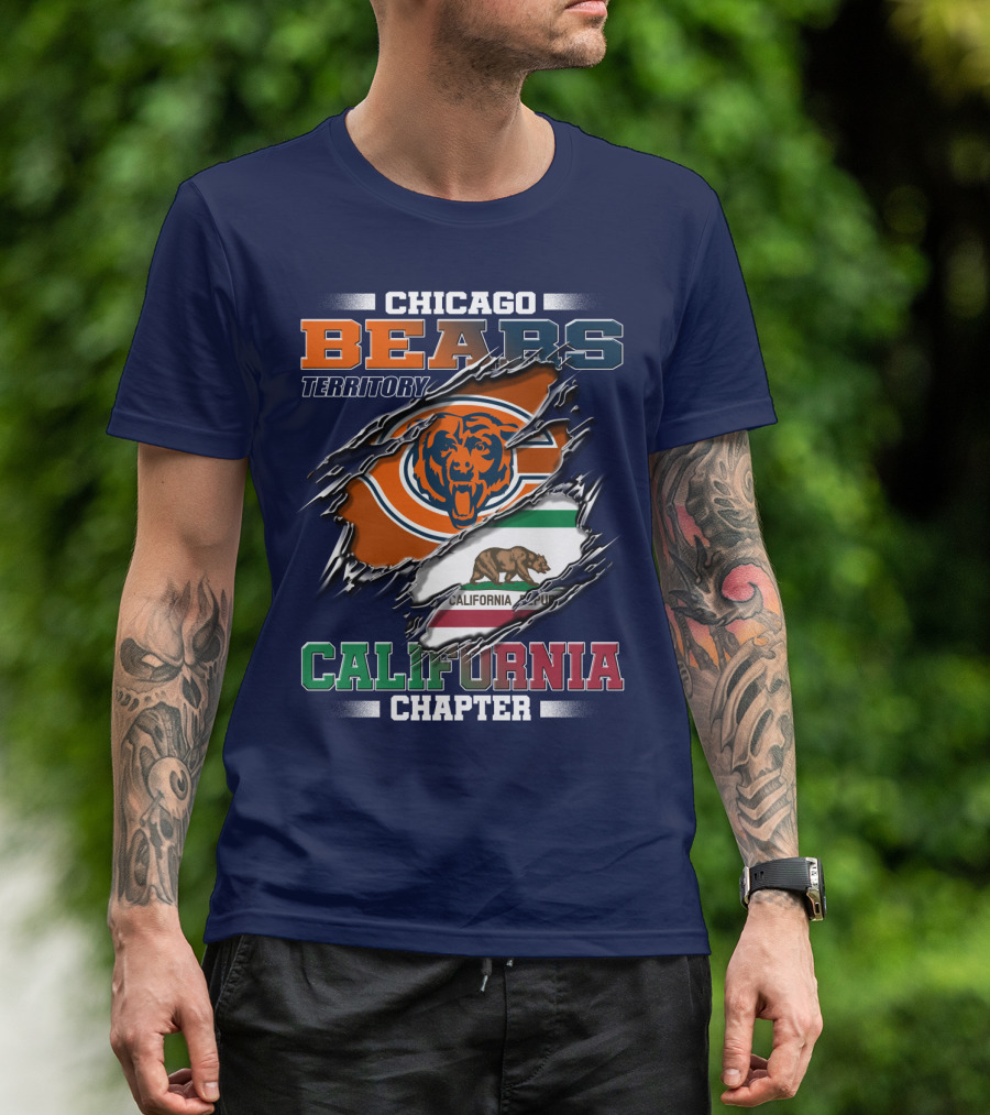 Chicago Bears Territory California Chapter T-Shirt