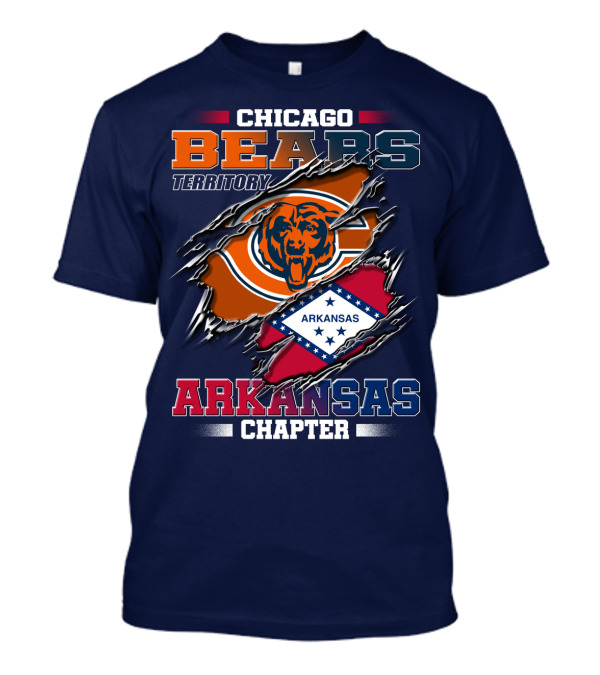 Chicago Bears Territory Arkansas Chapter T-Shirt
