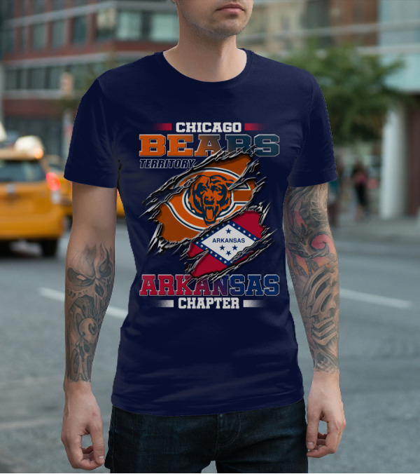 Chicago Bears Territory Arkansas Chapter T-Shirt