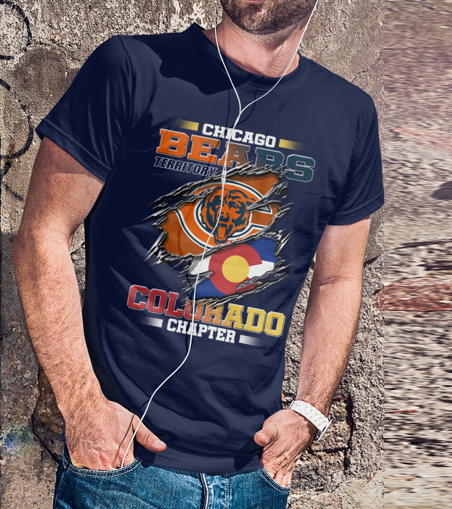 CHICAGO BEARS TERRITORY COLORADO CHAPTER T-Shirt