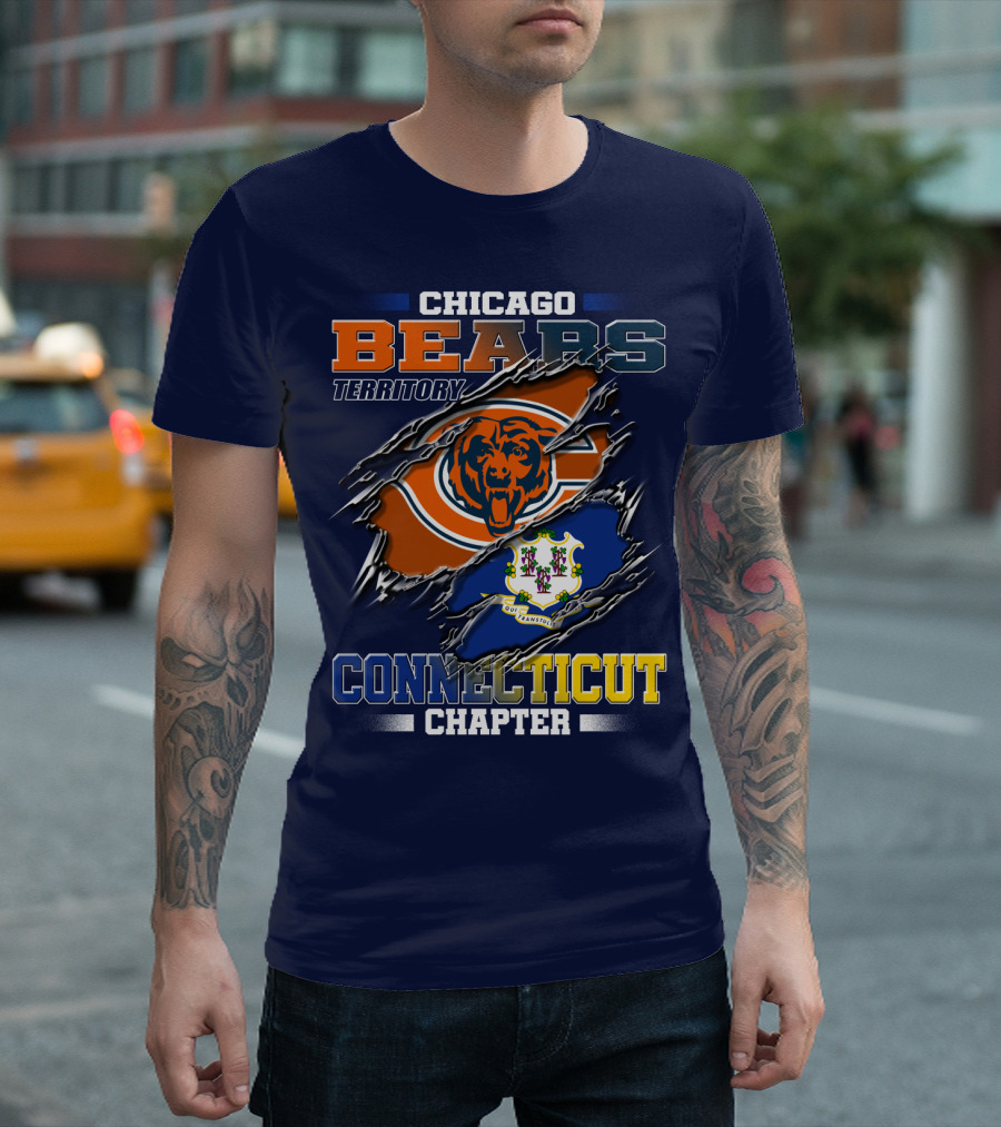 Chicago Bears Territory Connecticut Chapter T-Shirt