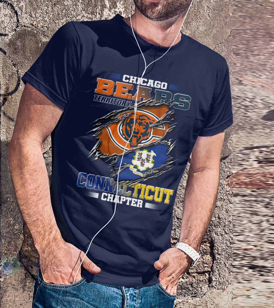 Chicago Bears Territory Connecticut Chapter T-Shirt