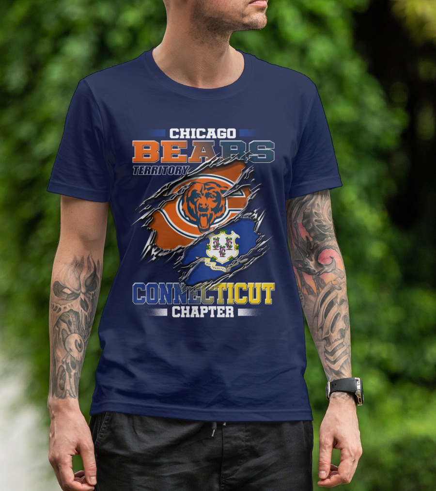 Chicago Bears Territory Connecticut Chapter T-Shirt