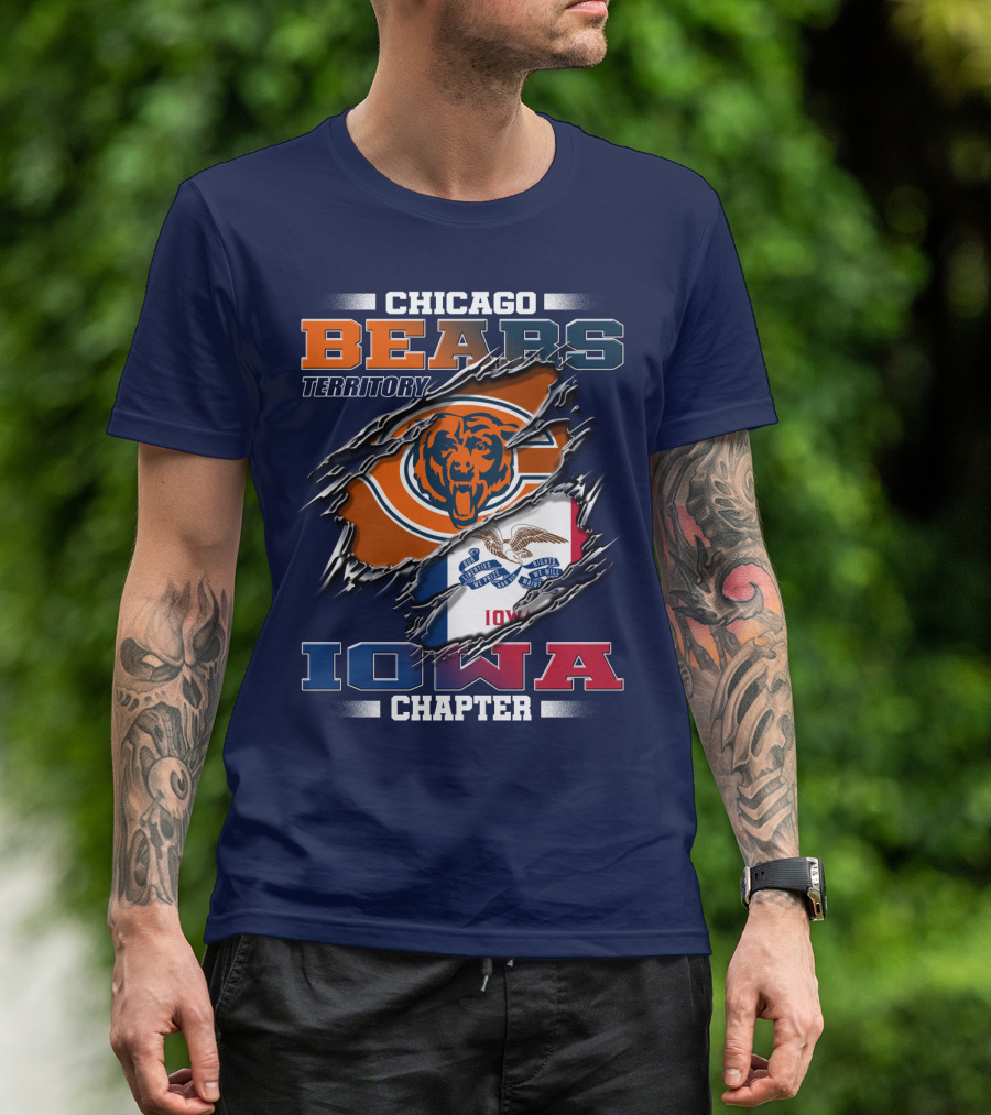 Chicago Bears Territory Iowa Chapter T-Shirt