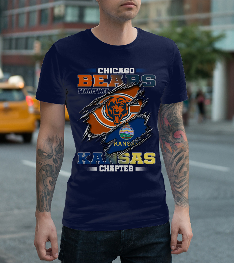 Chicago Bears Territory Kansas Chapter T-Shirt
