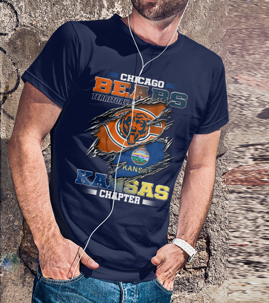 Chicago Bears Territory Kansas Chapter T-Shirt