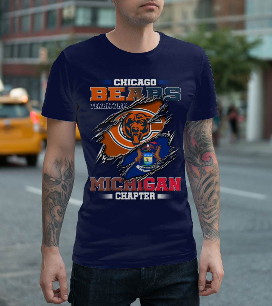 CHICAGO BEARS TERRITORY MICHIGAN CHAPTER T-Shirt
