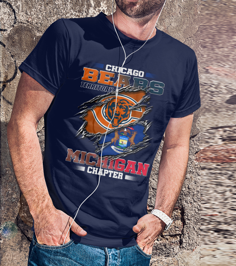 CHICAGO BEARS TERRITORY MICHIGAN CHAPTER T-Shirt