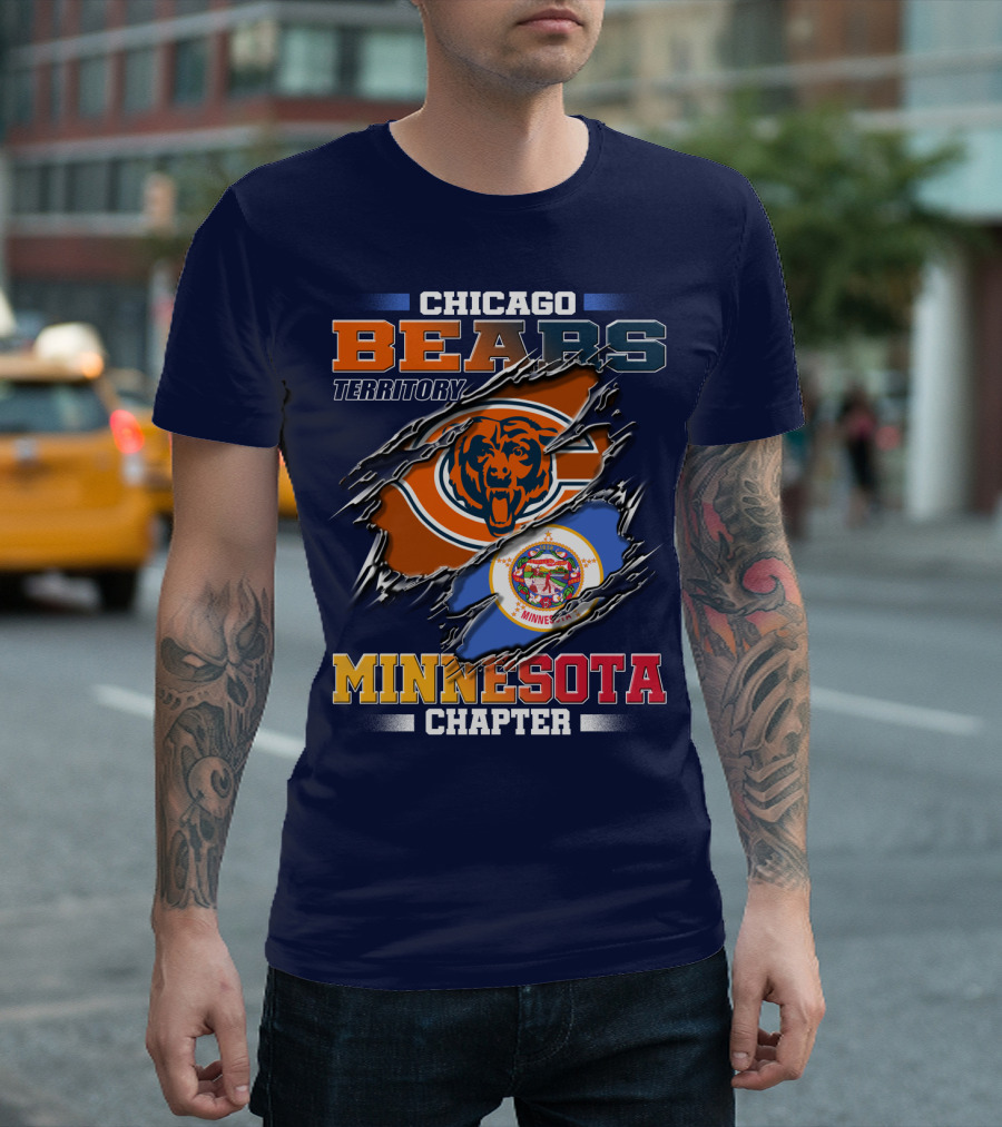 CHICAGO BEARS TERRITORY MINNESOTA CHAPTER T-Shirt