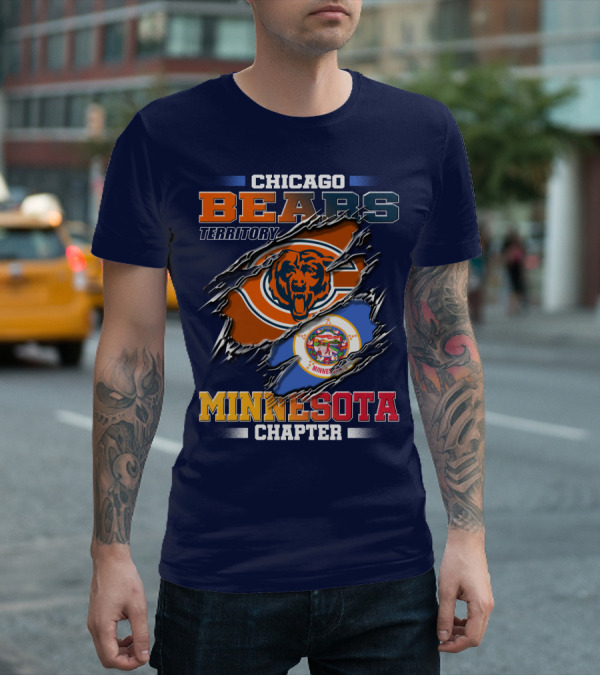 CHICAGO BEARS TERRITORY MINNESOTA CHAPTER T-Shirt