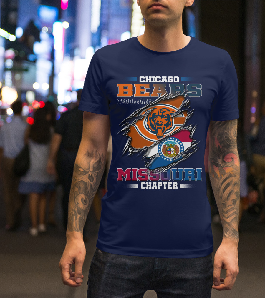 CHICAGO BEARS TERRITORY MISSOURI CHAPTER T-Shirt