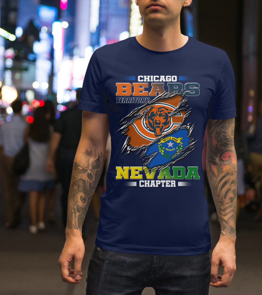 CHICAGO BEARS TERRITORY NEVADA CHAPTER T-Shirt