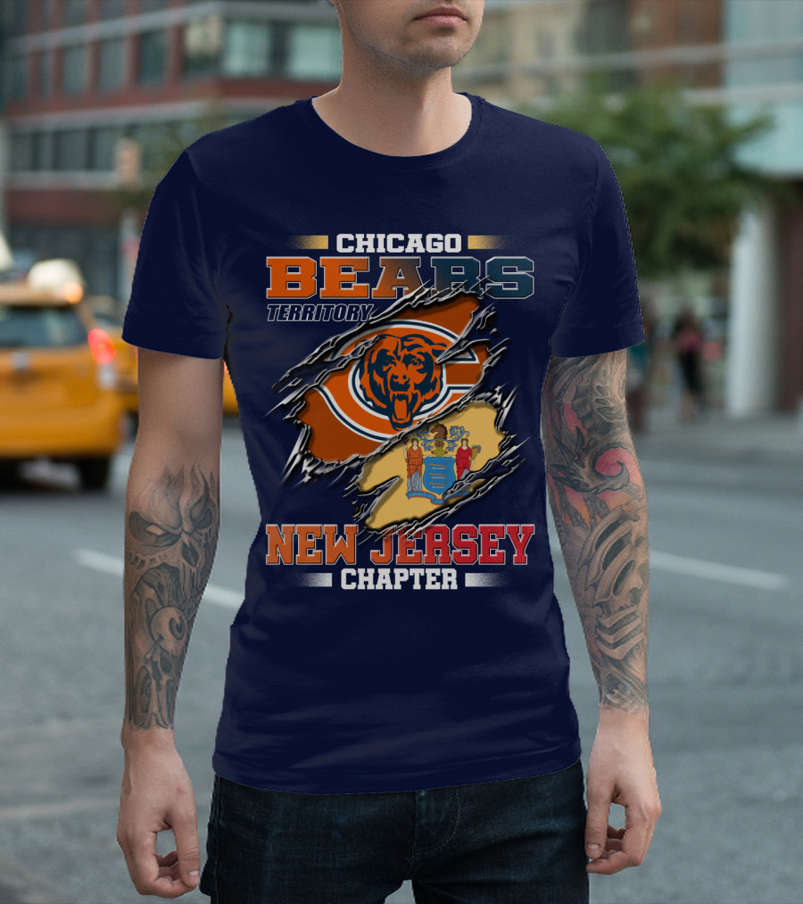 CHICAGO BEARS TERRITORY NEW JERSEY CHAPTER T-Shirt