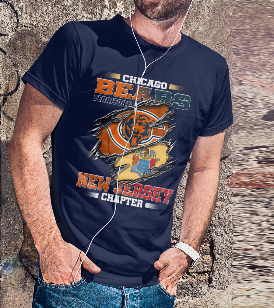 CHICAGO BEARS TERRITORY NEW JERSEY CHAPTER T-Shirt