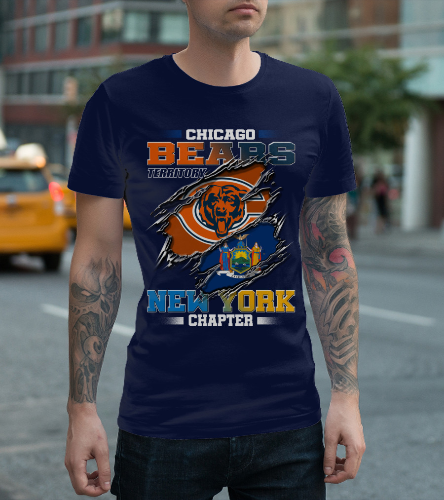 CHICAGO BEARS TERRITORY NEW YORK CHAPTER T-Shirt