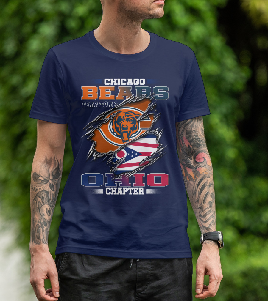 Chicago Bears Territory Ohio Chapter T-Shirt