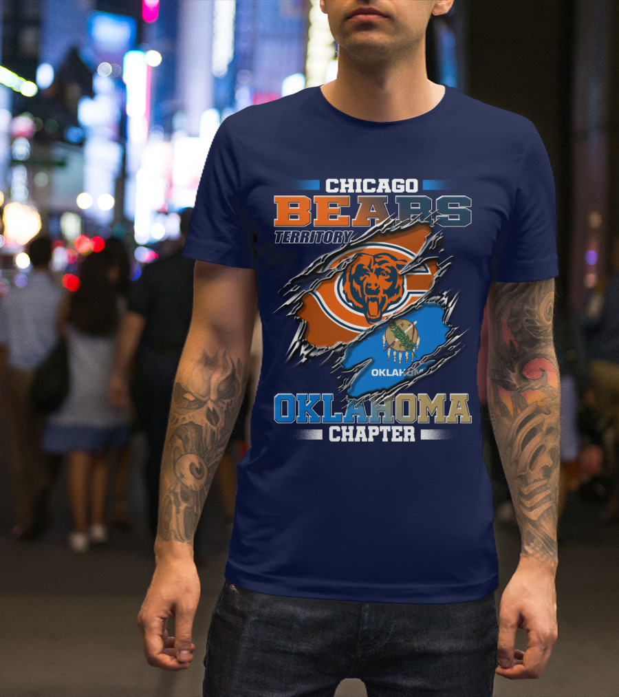 CHICAGO BEARS TERRITORY OKLAHOMA CHAPTER T-Shirt