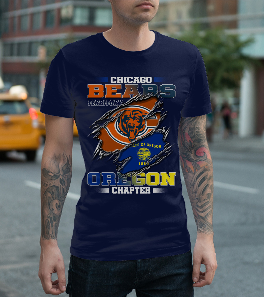 Chicago Bears Territory Oregon State Chapter 1859 T-Shirt