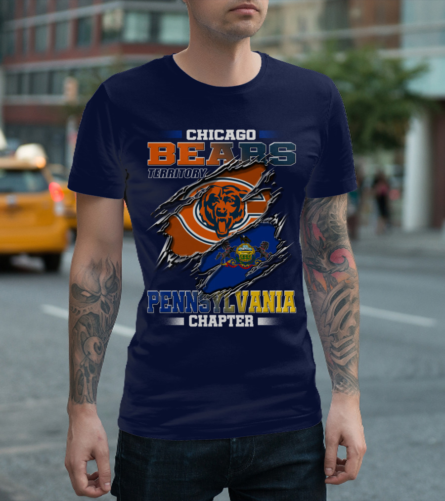 Chicago Bears Territory Pennsylvania Chapter T-Shirt