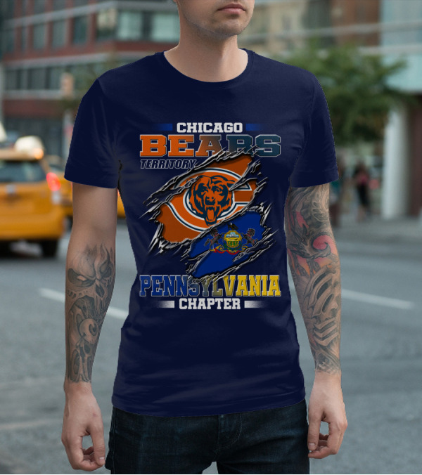 Chicago Bears Territory Pennsylvania Chapter T-Shirt