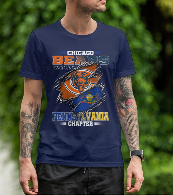 Chicago Bears Territory Pennsylvania Chapter T-Shirt
