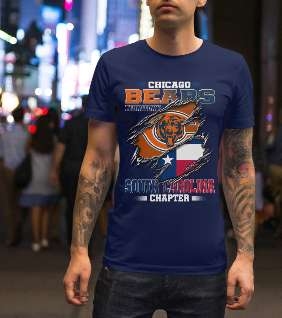 Chicago Bears Territory South Carolina Chapter T-Shirt