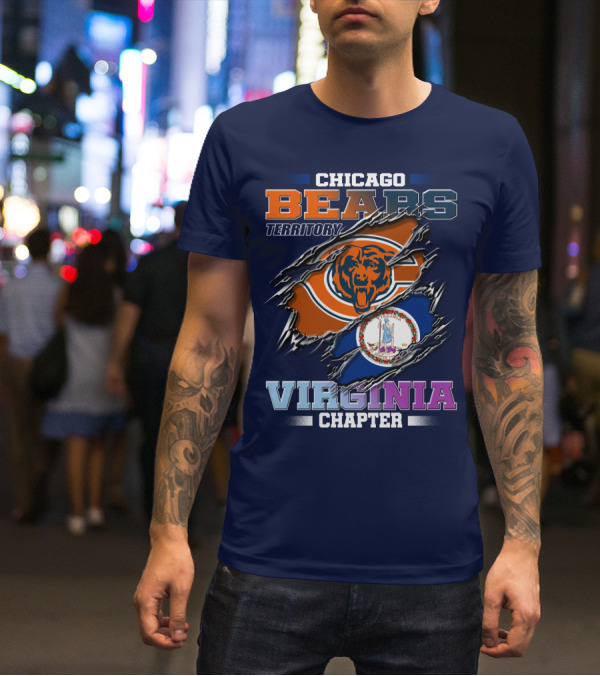CHICAGO BEARS TERRITORY VIRGINIA CHAPTER T-Shirt