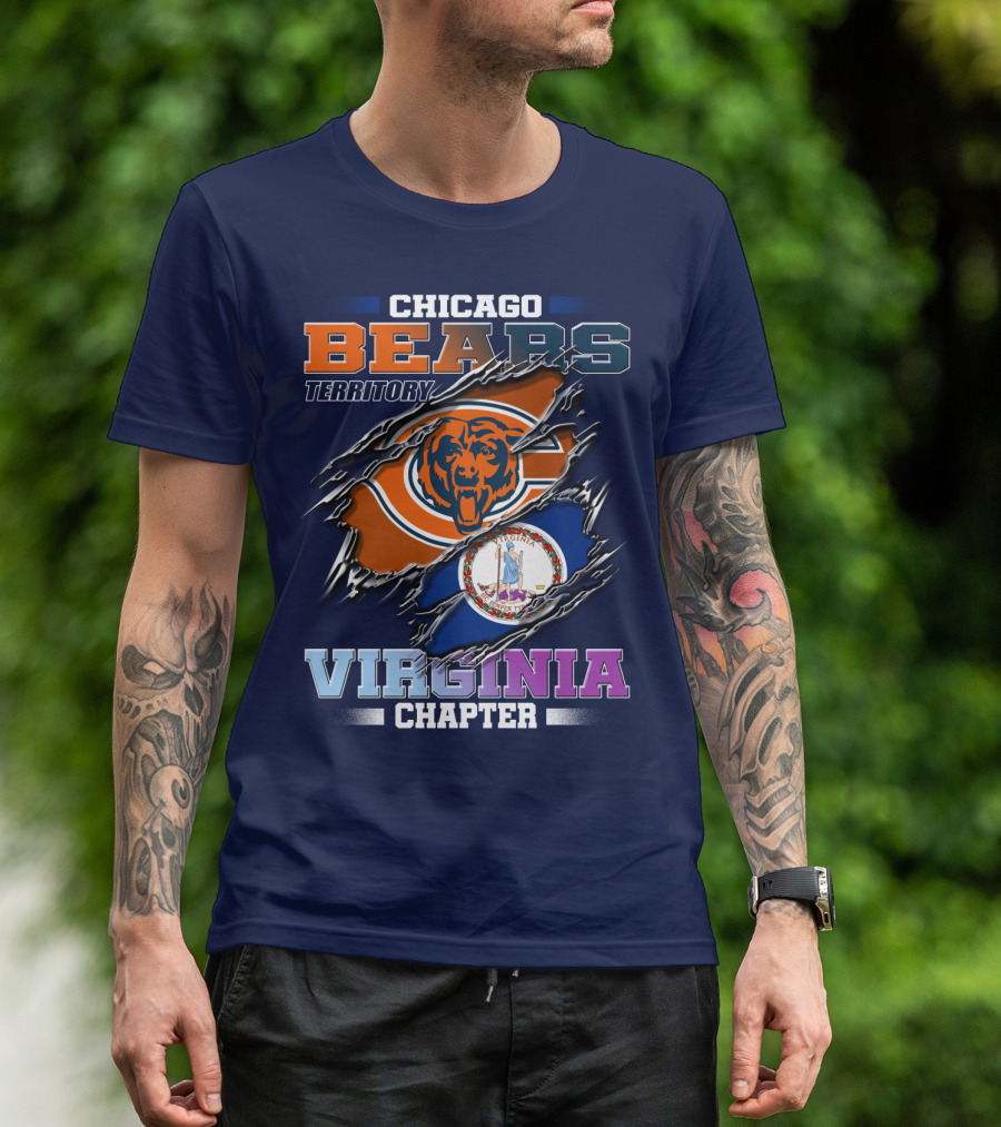 CHICAGO BEARS TERRITORY VIRGINIA CHAPTER T-Shirt