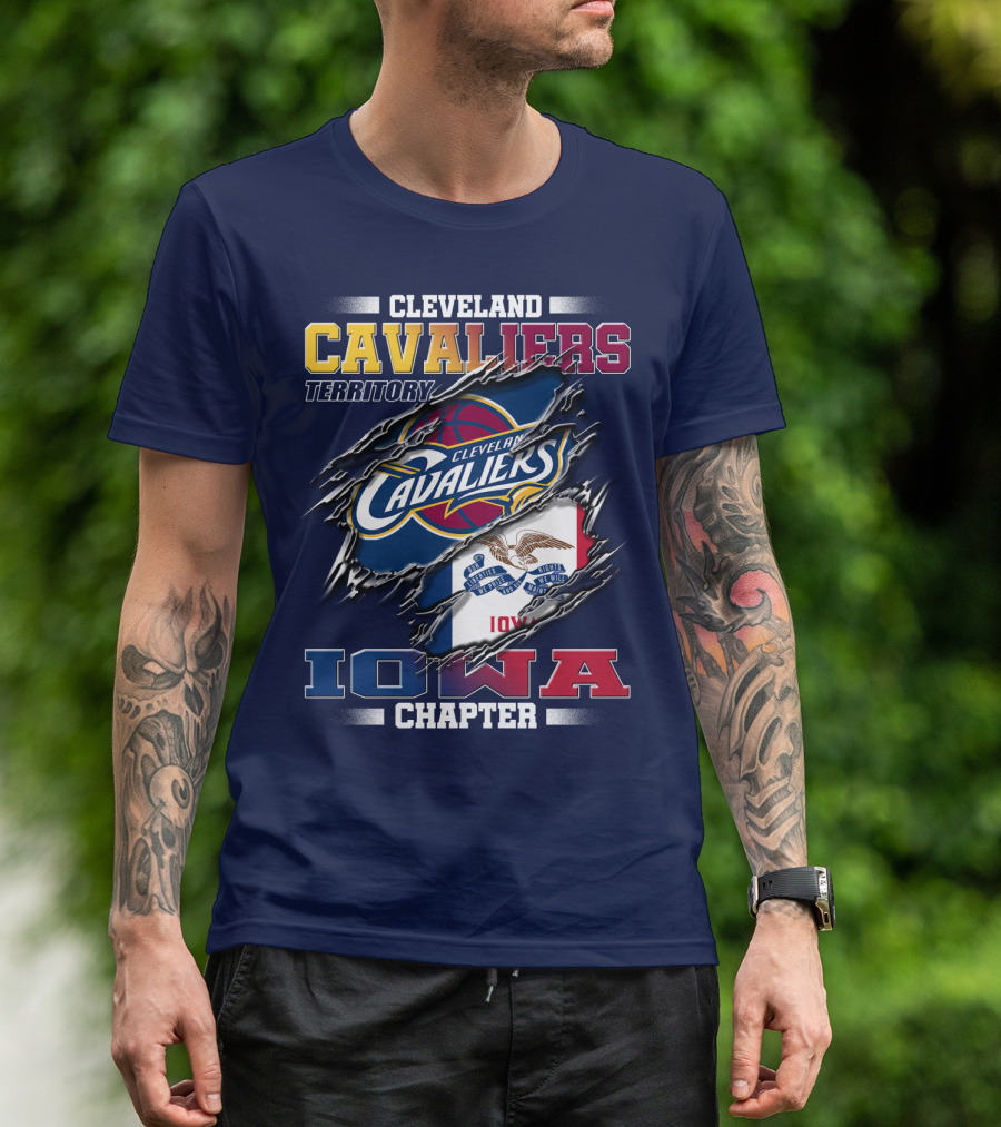 Cleveland Cavaliers Territory Iowa Chapter T-Shirt
