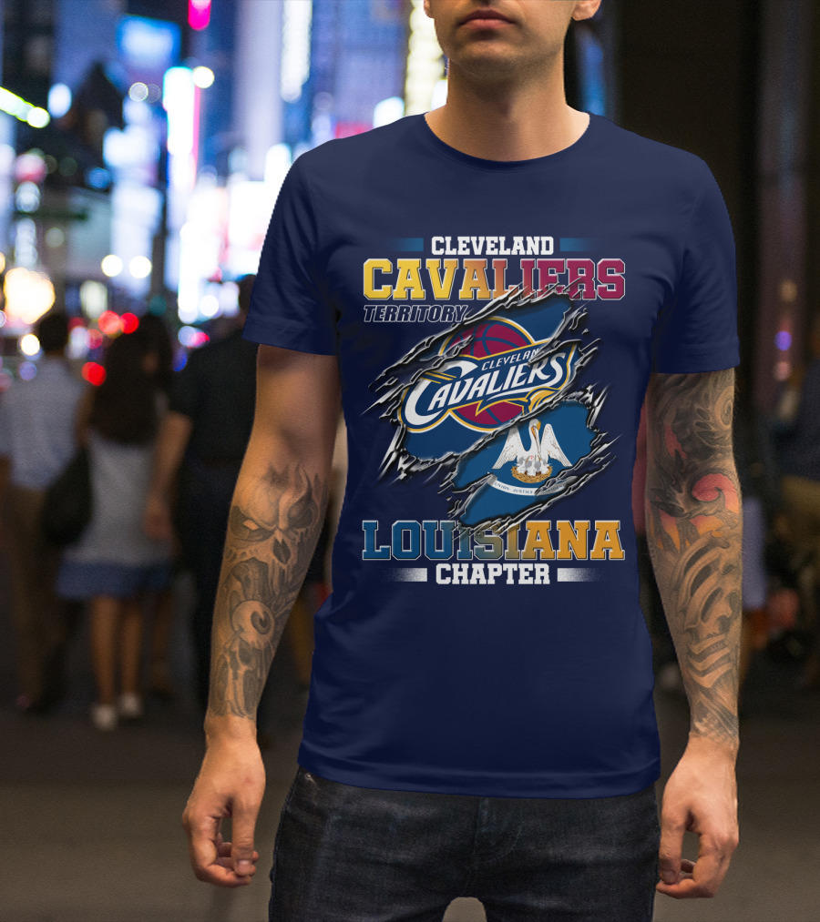 Cleveland Cavaliers Territory Louisiana Chapter T-Shirt