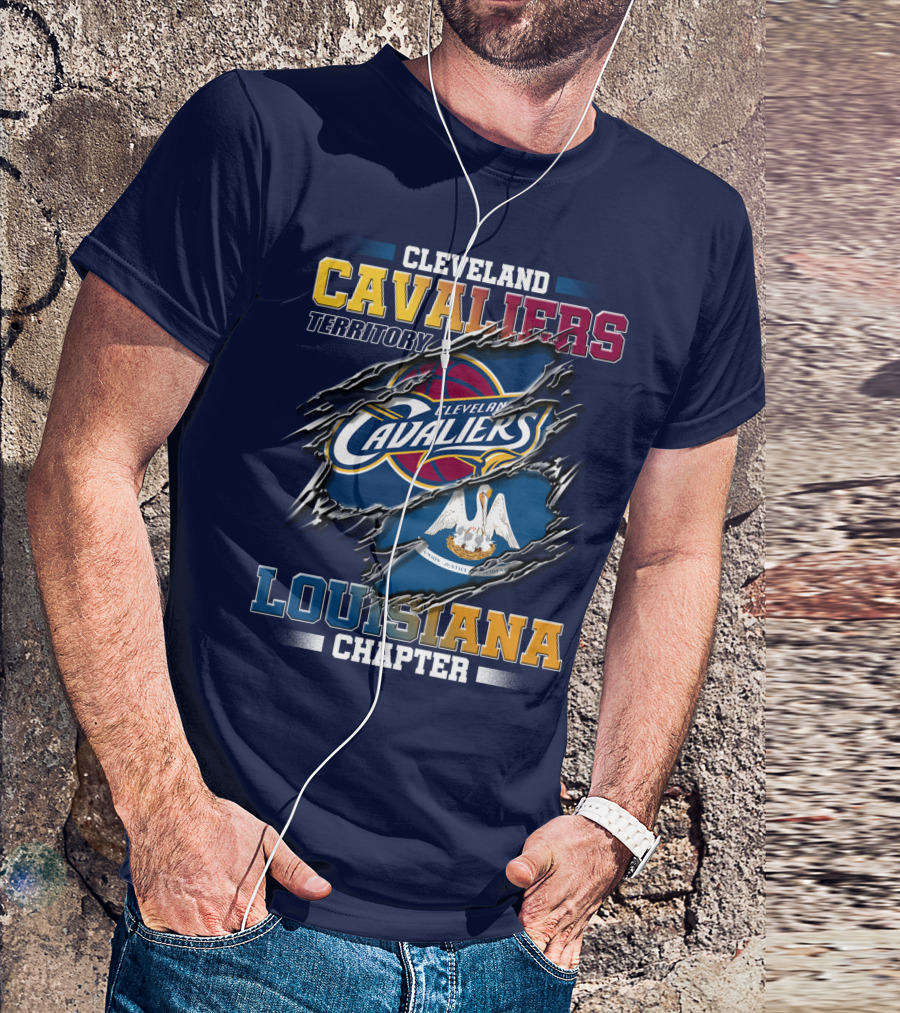 Cleveland Cavaliers Territory Louisiana Chapter T-Shirt