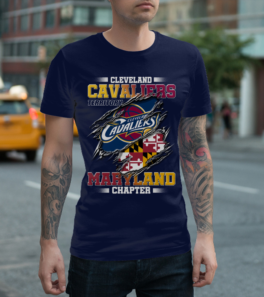 Cleveland Cavaliers Territory Maryland Chapter T-Shirt