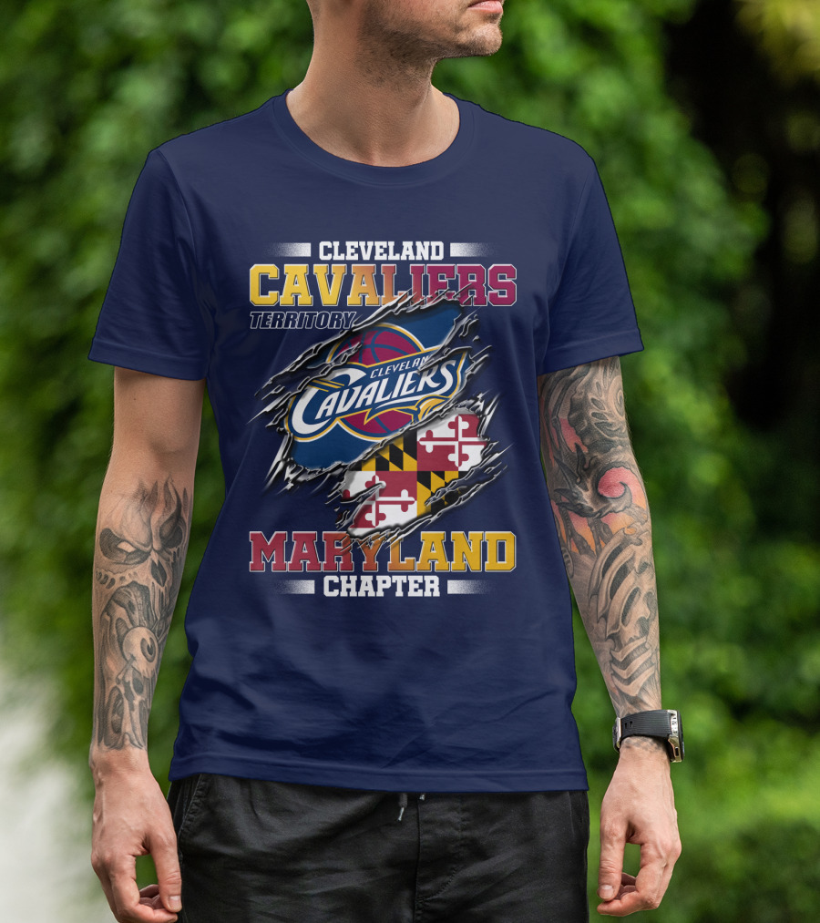 Cleveland Cavaliers Territory Maryland Chapter T-Shirt
