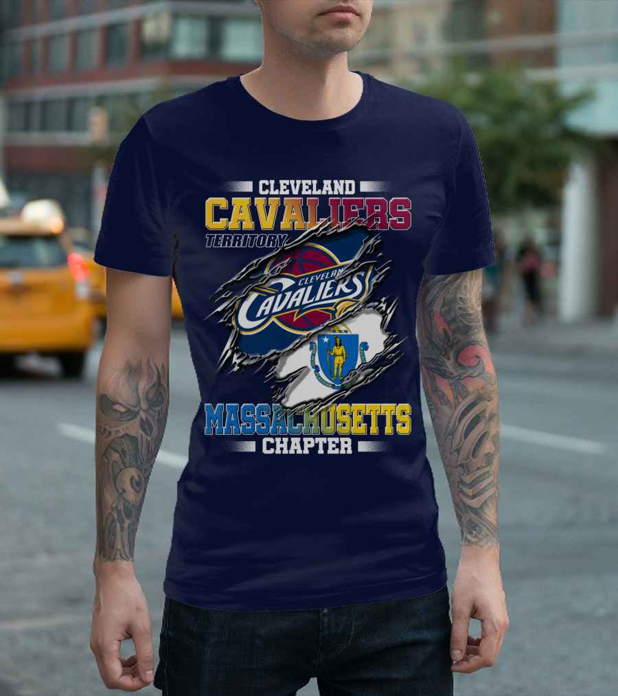 Cleveland Cavaliers Territory Massachusetts Chapter T-Shirt