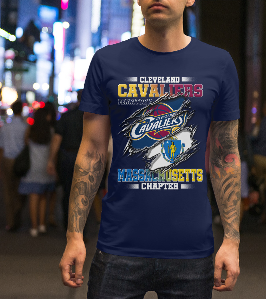Cleveland Cavaliers Territory Massachusetts Chapter T-Shirt