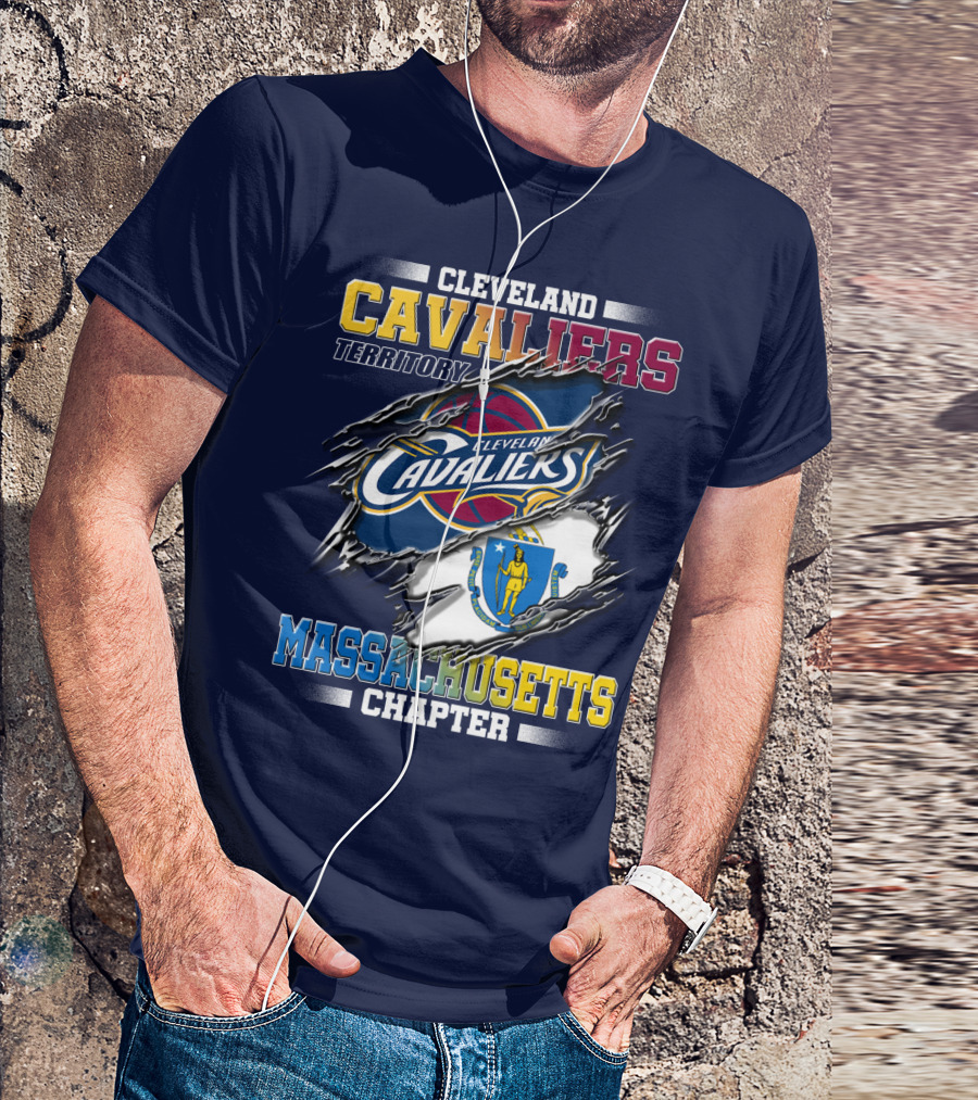 Cleveland Cavaliers Territory Massachusetts Chapter T-Shirt