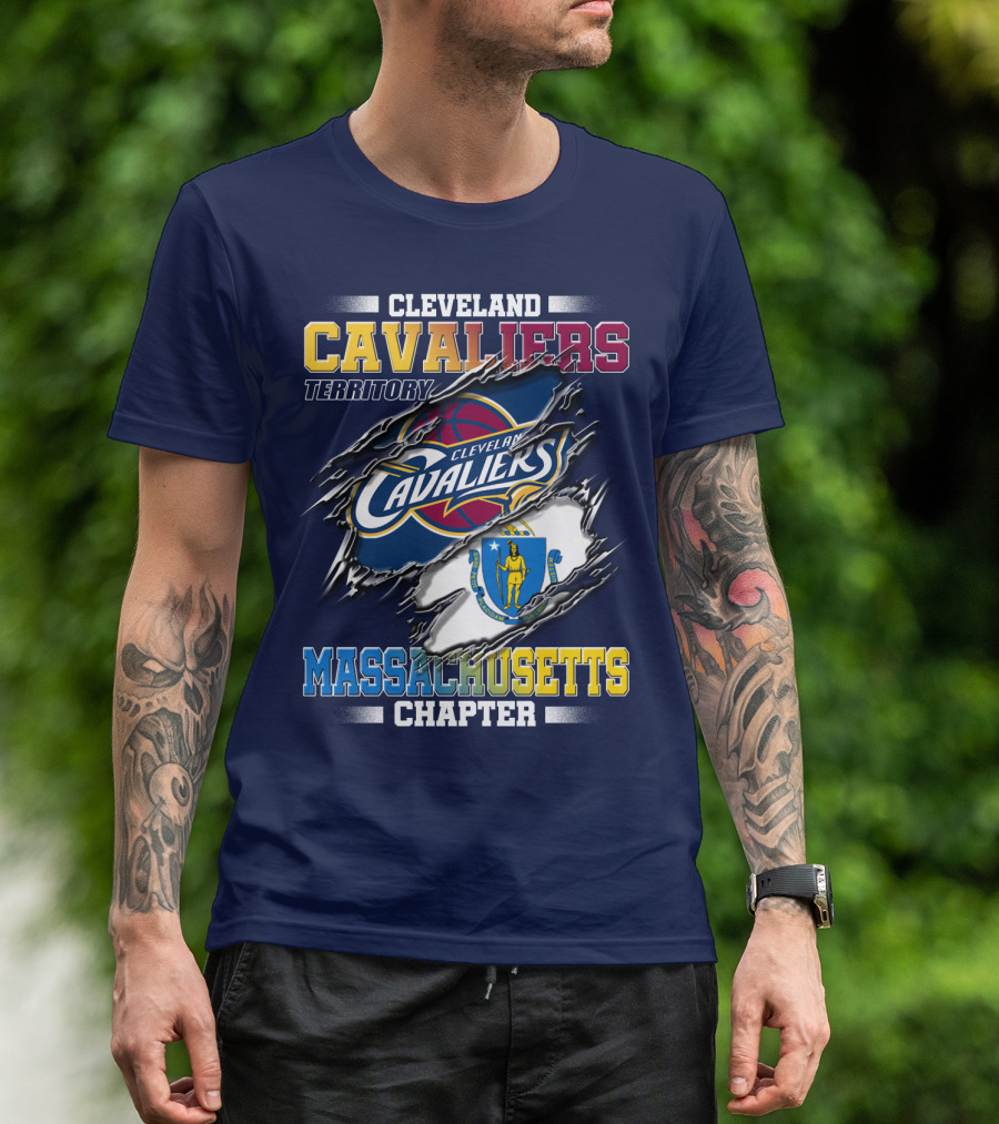 Cleveland Cavaliers Territory Massachusetts Chapter T-Shirt